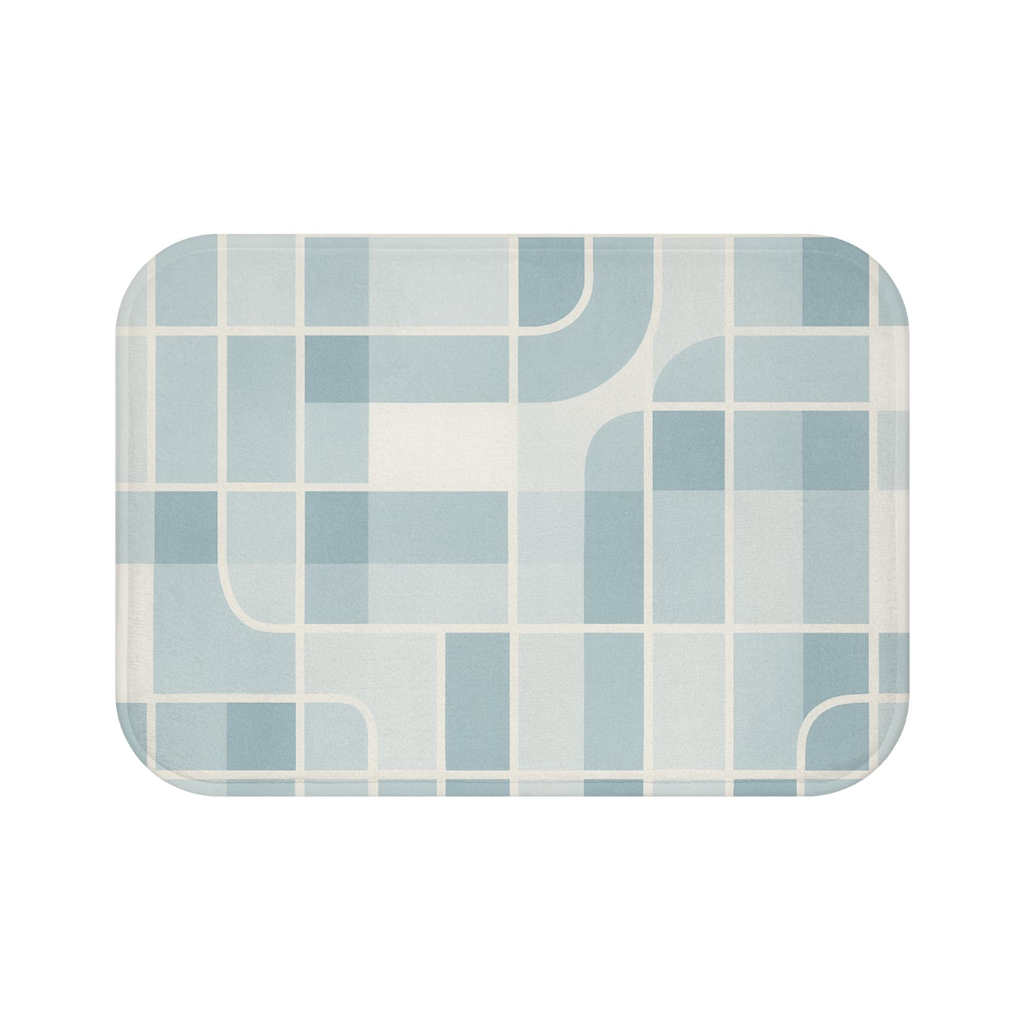 Modern Geometric Bath Mat - Soft, Stylish Home Decor for Every Bathroom