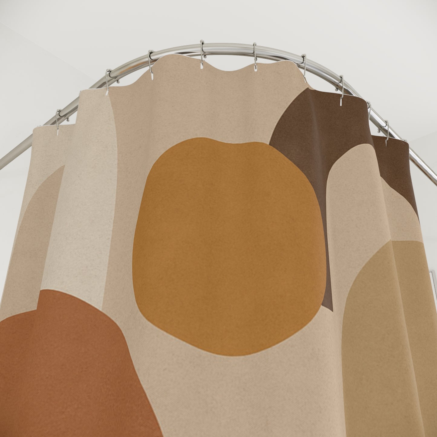 Boho Chic Shower Curtain - Modern Abstract Design
