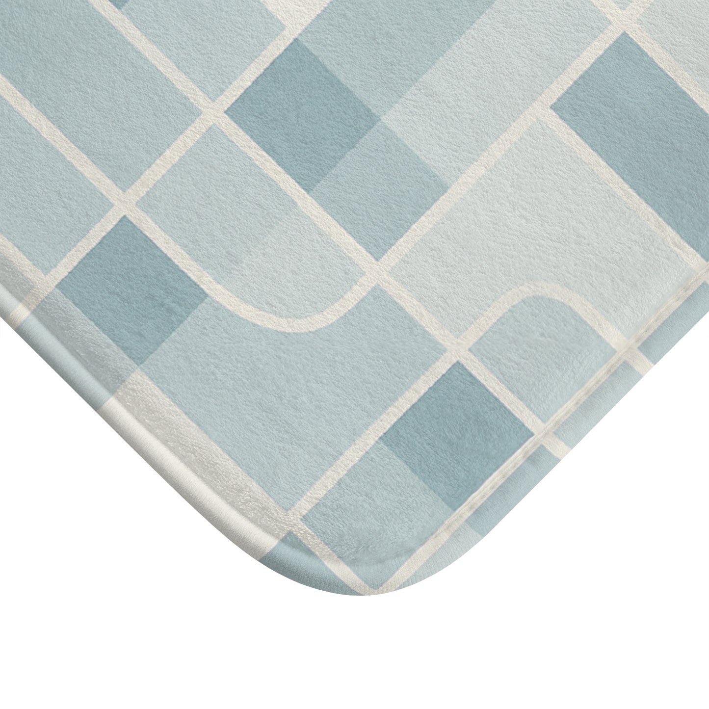 Modern Geometric Bath Mat - Soft, Stylish Home Decor for Every Bathroom